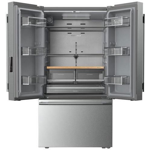 Kitchenaid 36" 30.5 Cu. Ft. French Door Refrigerator with Water Dispenser - PrintShield Stainless