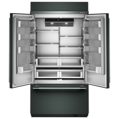 Kitchenaid 42" 24.2 Cu. Ft. Built-in French Door Refrigerator - Juniper