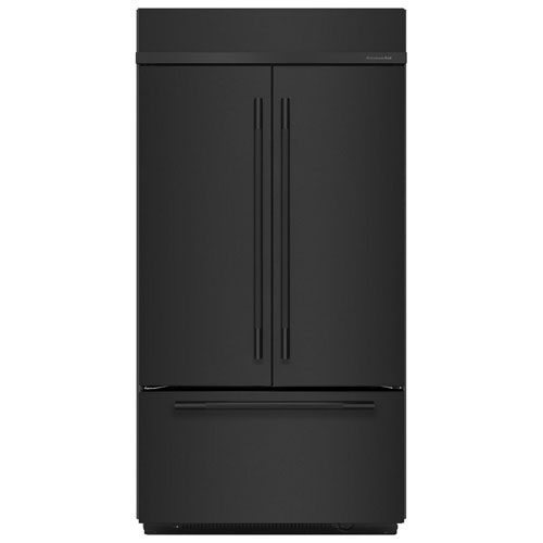 Kitchenaid 42" 24.2 Cu. Ft. Built-in French Door Refrigerator - Black Ore
