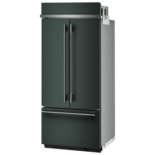 Kitchenaid 36" 20.8 Cu. Ft. Built-in French Door Refrigerator - Juniper