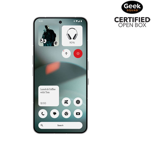 Boîte ouverte - Phone de 256 Go de Nothing - Blanc - Déverrouillé - Exclusivité Best Buy