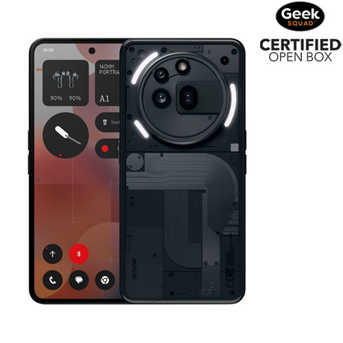 Boîte ouverte - Phone Pro de 256 Go de Nothing - Noir - Déverrouillé - Exclusivité Best Buy