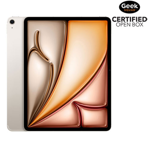 Open Box - Apple iPad Air 13" 256GB with Wi-Fi & 5G - Starlight