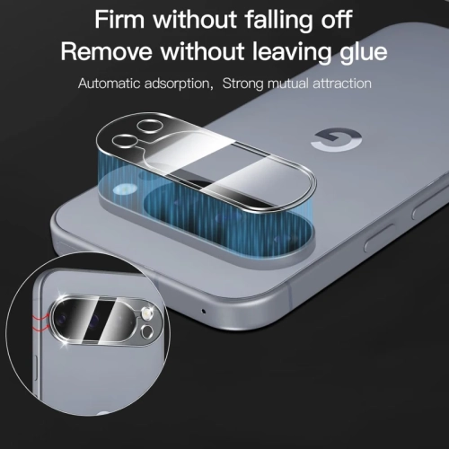 For Google Pixel 10 Pro Screen Protector [3 Pack] + Camera Lens Protector [3 Pack], Tempered Glass with Alignment Tool, 9H Hardness, Fingerprint