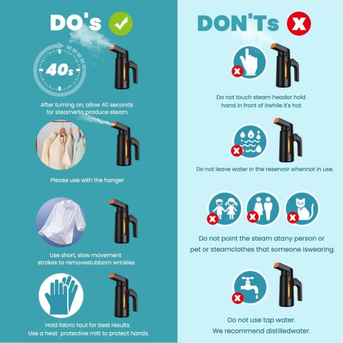 Défroisseur à vapeur portatif pour vêtements, défroisseur à vapeur portatif 700&nbsp;W avec réservoir d'eau 180&nbsp;ml, défroisseur à vapeur de