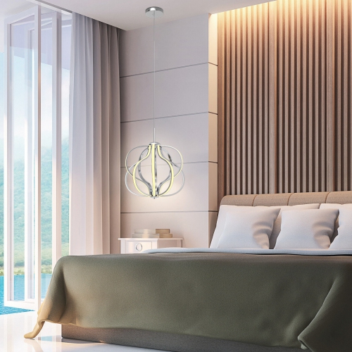 Dimmable Warm White LED Chandelier for Living Room and Dining