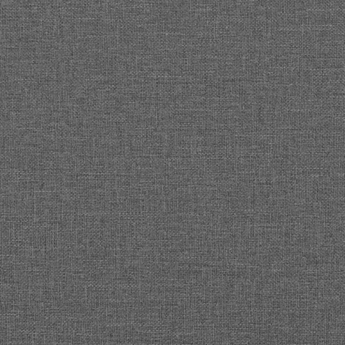 vidaXL Bed Frame without Mattress Dark Grey&nbsp;Twin Fabric