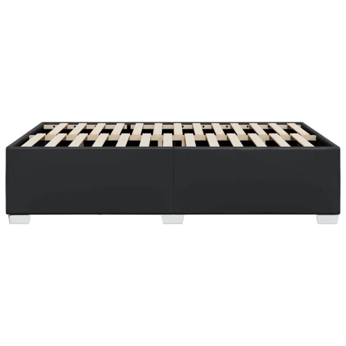 vidaXL Bed Frame without Mattress Black&nbsp;Full Faux Leather