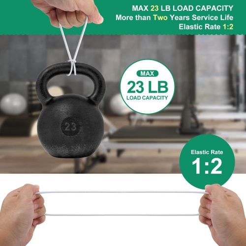 50 Pieces 6-Inch Outdoor Ball Bungee Cords for Tying Tarps, Camping Supplies, Cargo, and Tent Poles