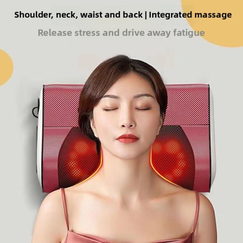 Back Massager with Heat,Massager Pillow,Deep Tissue Kneading,Massage Pillow for Back,Shoulders,Legs,Foot,Body Muscle Relief,Gift for Dad/Mom