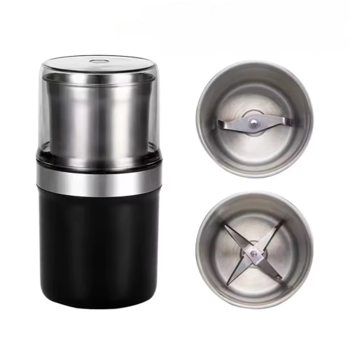 Moulin à café portatif avec 2&nbsp;tasses à moudre, mélangeur multifonction Home pour la cuisine et le café