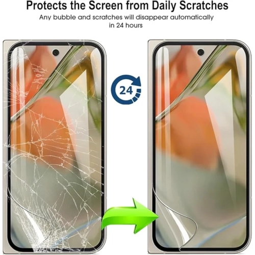 For Google Pixel 10 Pro Fold 5G Screen Protector [1+2+2 Pack] with Camera Lens Protector, Flexible HD Clear TPU Film, Anti-Scratch, Fingerprint