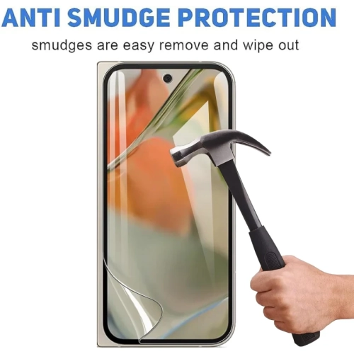 For Google Pixel 10 Pro Fold 5G Screen Protector [1+2+2 Pack] with Camera Lens Protector, Flexible HD Clear TPU Film, Anti-Scratch, Fingerprint