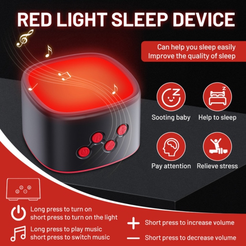Red light sleep device 630nm pure light lamp sleep aid white noise red light sleep instrument