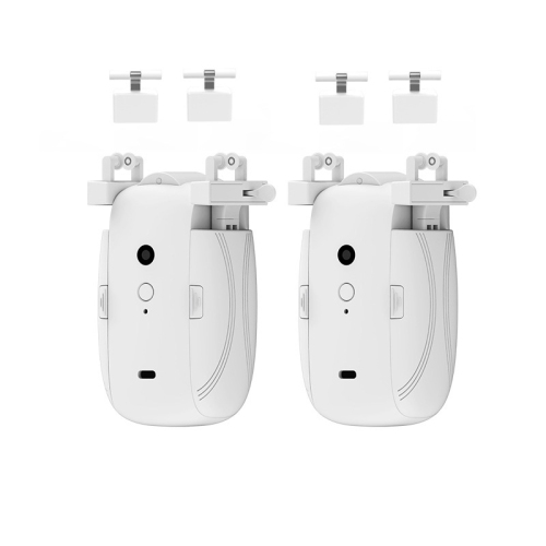 Ouvre-rideau intelligent automatique, robot d'ouvre-rideau à télécommande, maison intelligente, adapté aux rails en T/U - Version Bluetooth