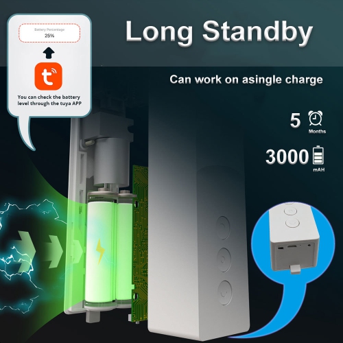 Electric curtain motor, intelligent 2.4GWiFi universal curtain robot, suitable for TIU type