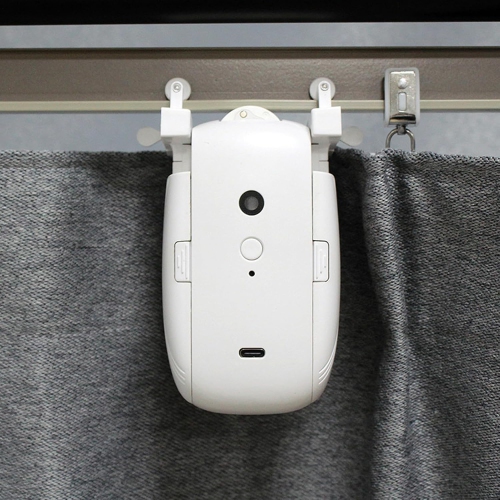 Automatic Intelligent Curtain Opener, Remote Control Curtain Opener Robot, Smart Home, Suitable for T-Rail/U-Rail Tracks - Bluetooth Version