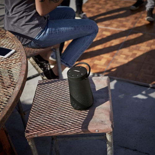 Boîte ouverte - Haut-parleur Bluetooth SoundLink Revolve+ de Bose, haut-parleur portatif avec microphone, sans fil et résistant à l'eau avec son à