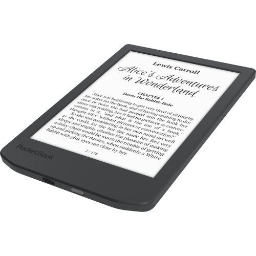 PocketBook Verse Lite – 6" E-Ink Carta Touchscreen eReader with Frontlight | Eye-Friendly, Glare-Free Display | Wi-Fi | Supports 25 Formats incl. DRM
