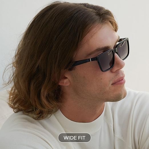 Men & Women Smart Glasses w/UV Protection - Open Ear, Noise Canceling Wireless Mics, Compatible with Voice Assistants