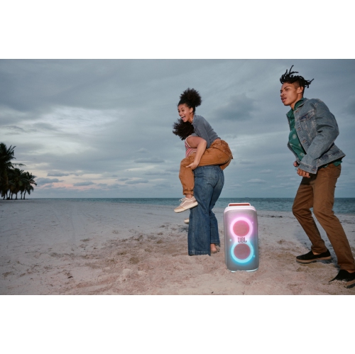 JBL PartyBox Club 120 Portable party speaker(White) +JBL Party Light Stick-Bundle