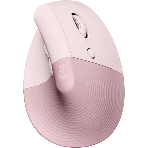 Logitech Lift Vertical Ergonomic Mouse, Wireless, Bluetooth or Logi Bolt USB receiver, Quiet clicks, compatible with Windows/macOS/iPadOS, Laptop, PC