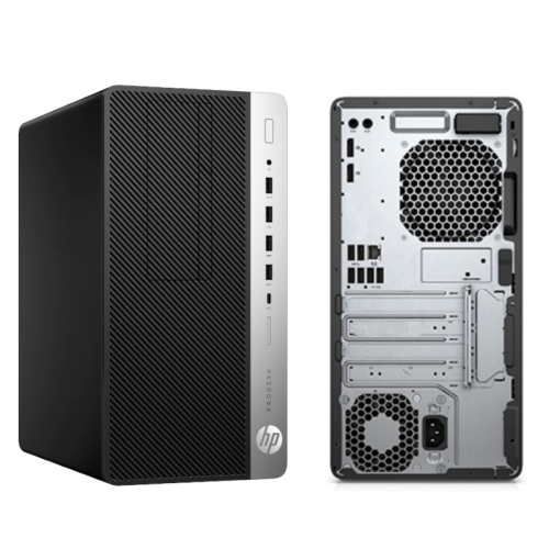 Refurbished - HP ProDesk 600 G5 Microtower, Business Desktop, Intel Core i5-9400, 16GB RAM, 512GB SSD, Wi-Fi, Windows 11 Pro