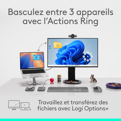 Logitech MX Master 4 Bluetooth Optical Mouse w/ Advanced Performance Haptic Feedback - Black - Only at Best Buy