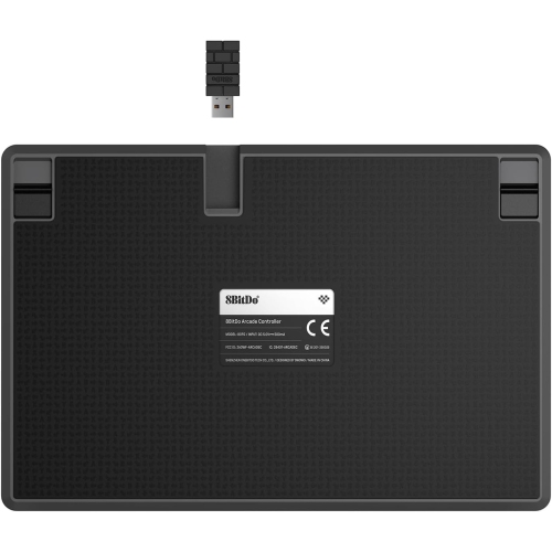 Open Box - 8BitDo All-Button Arcade Controller for Switch/Switch 2 & Windows – Bluetooth, 2.4G, Wired Connectivity