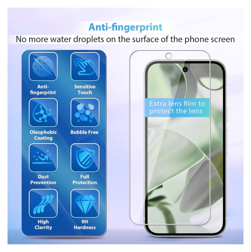 XCRS – Verre trempé, protecteur d'écran pour Google Pixel 10 Pro XL [paquet de 2]