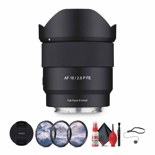 Rokinon AF 16mm f/2.8 P FE Lens Bundle