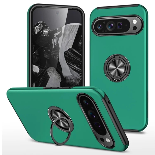 XCRS Fitted Ring Cover, Swirl Rotating Slim Armor Case for Google Pixel 10 Pro XL