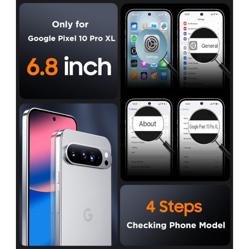 XCRS Fitted Ring Cover, Swirl Rotating Slim Armor Case for Google Pixel 10 Pro XL