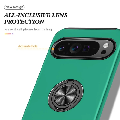 XCRS Fitted Ring Cover, Swirl Rotating Slim Armor Case for Google Pixel 10 Pro XL