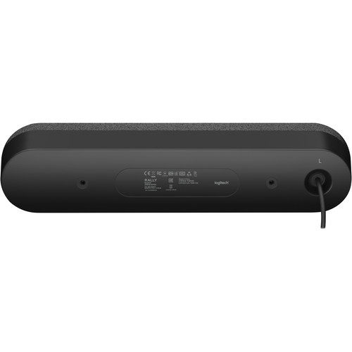 Système avec caméra de conférence 4K Rally Ultra-HD de Logitech avec haut-parleur et module de micro - Graphite