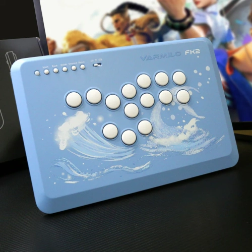 Varmilo FK 2 Fighting Arcade Controller - Sea Melody