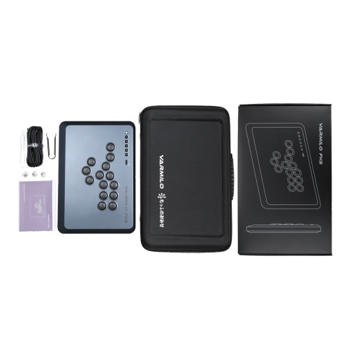 Varmilo FK 2 Fighting Arcade Controller - Shadow Metal