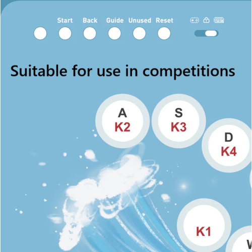 Varmilo FK 2 Fighting Arcade Controller - Shadow Metal