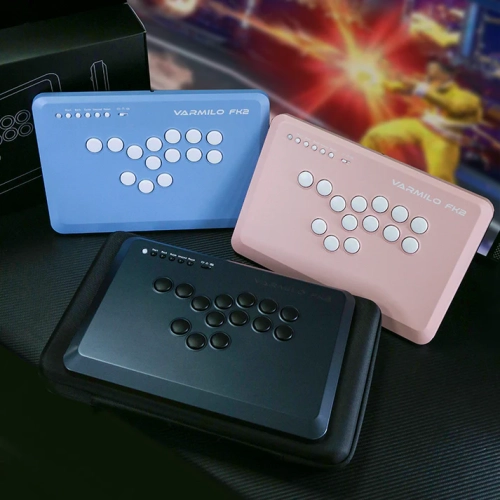 Varmilo FK 2 Fighting Arcade Controller - Pink