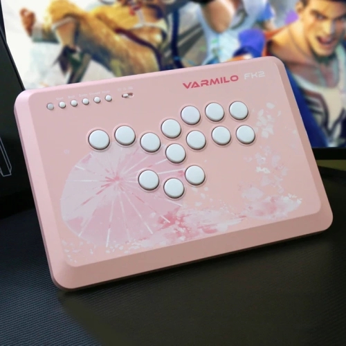 Varmilo FK 2 Fighting Arcade Controller - Sakura