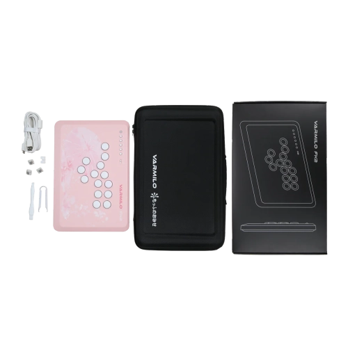 Varmilo FK 2 Fighting Arcade Controller - Sakura