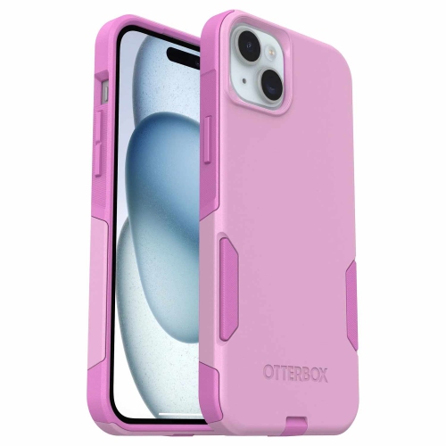 OtterBox Commuter Fitted Hard Shell Case with MagSafe for iPhone 15/14/13 - Pink