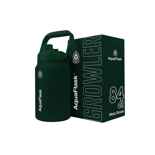 Bouteilles d'eau isothermes AquaFlask Original 2484&nbsp;ml - Vert