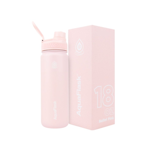 AQUAFLASKCANADA  Aquaflask Original Vacuum Insulated Water Bottles 530Ml (18OZ) - In Pink