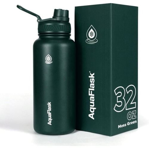 AquaFlask Original Vacuum Insulated Water Bottles 935ml - Cherry Red