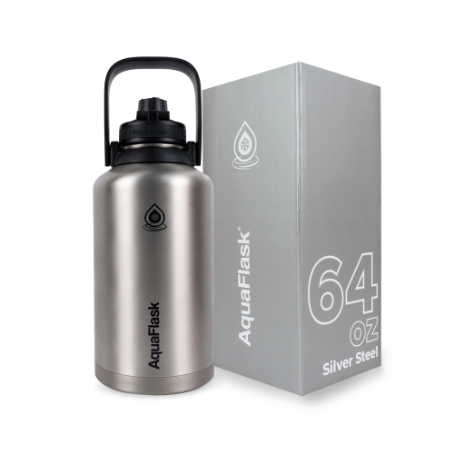AquaFlask Original Vacuum Insulated Water Bottles 1893ml - Gray
