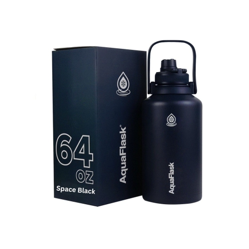 AquaFlask Original Vacuum Insulated Water Bottles 1893ml - Gray