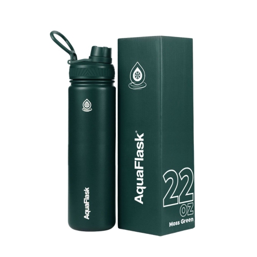 AquaFlask Original Vacuum Insulated Water Bottles 650ml - Aquamarine