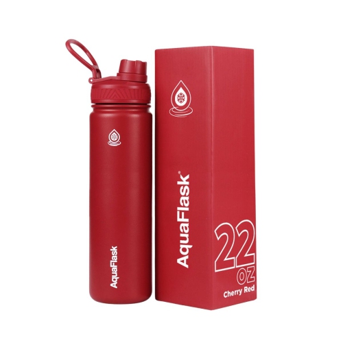 AquaFlask Original Vacuum Insulated Water Bottles 650ml - Arctic White
