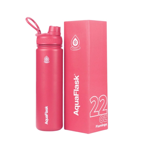 AquaFlask Original Vacuum Insulated Water Bottles 650ml - Arctic White